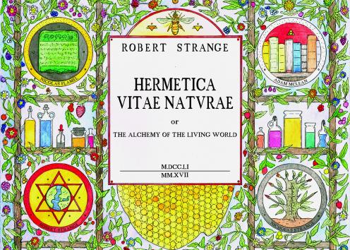 Book cover titled Hermetica Vitae Natvrae.